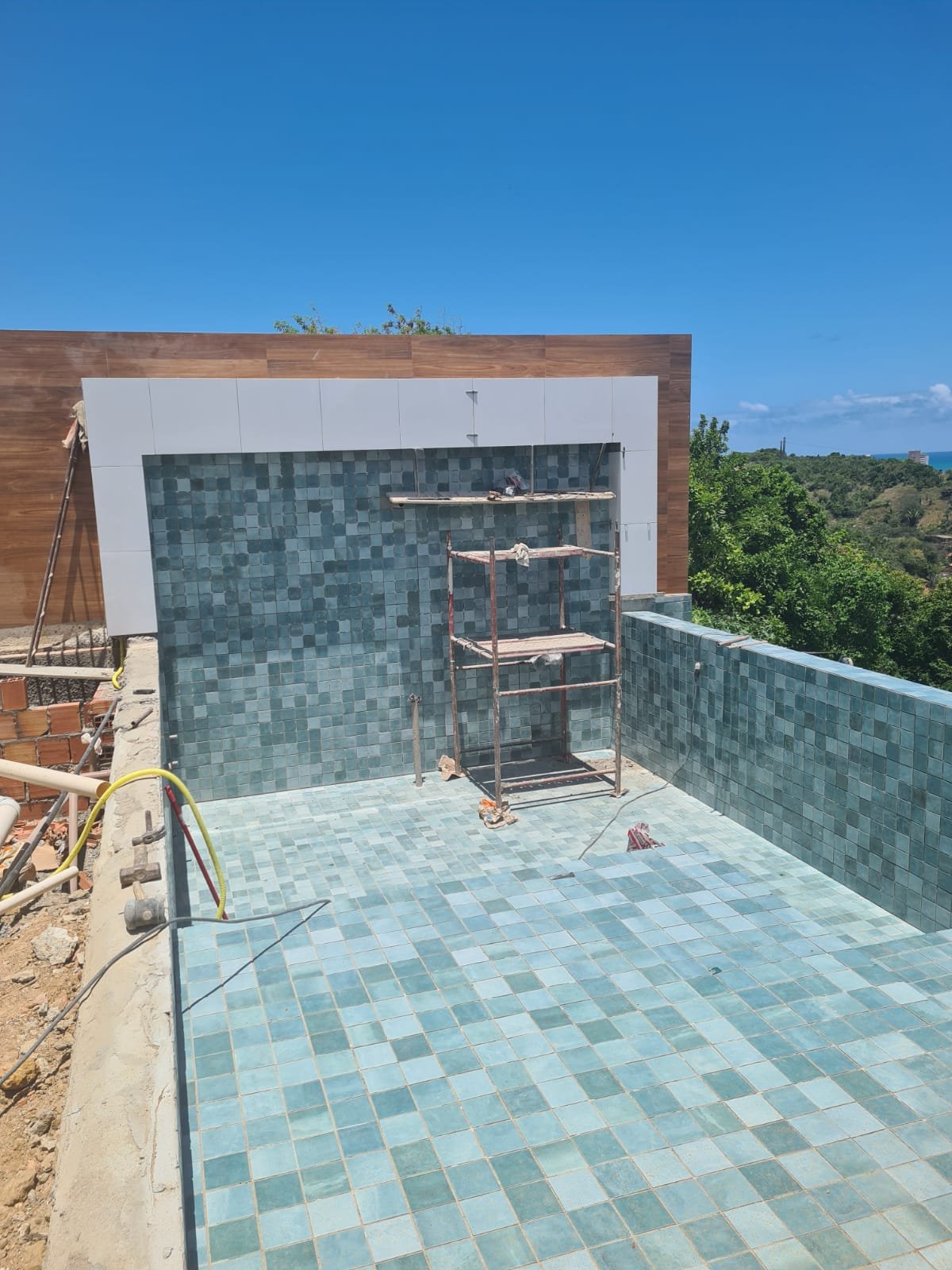 Projeto Para Piscina Borda Infinita Por Ghizzi Engenharia Arquitetura