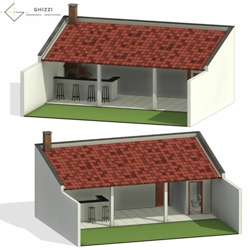 projeto de edícula