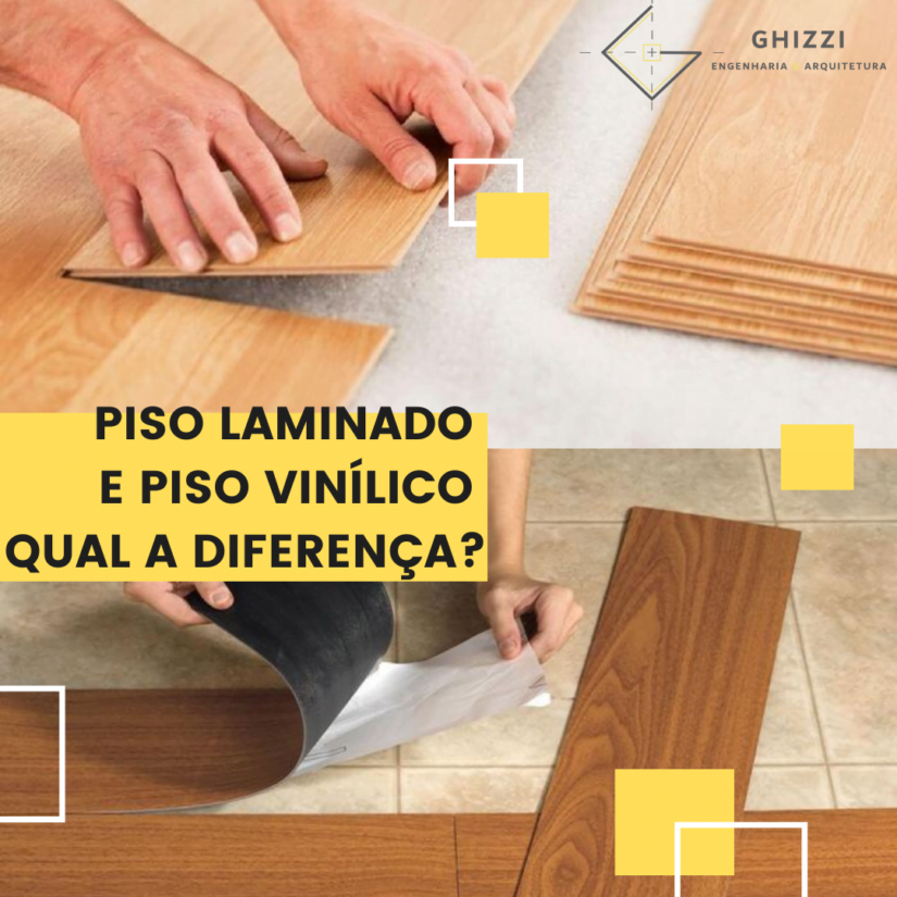 Diferença entre piso laminado e piso vinílico