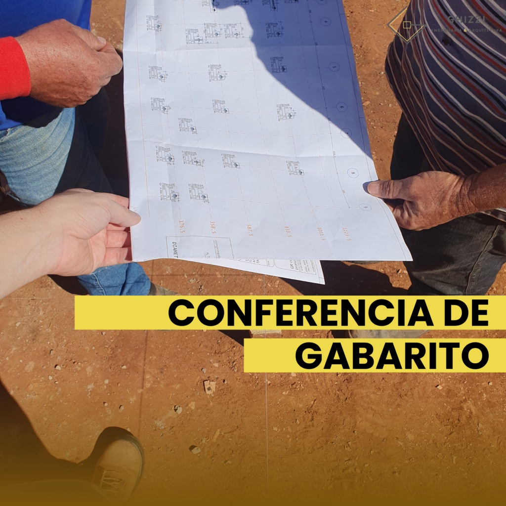 conferência do gabarito da obra conferência do gabarito da obra