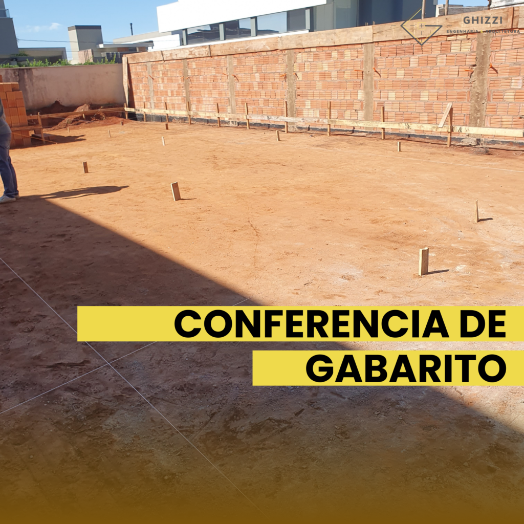 conferência do gabarito da obra conferência do gabarito da obra