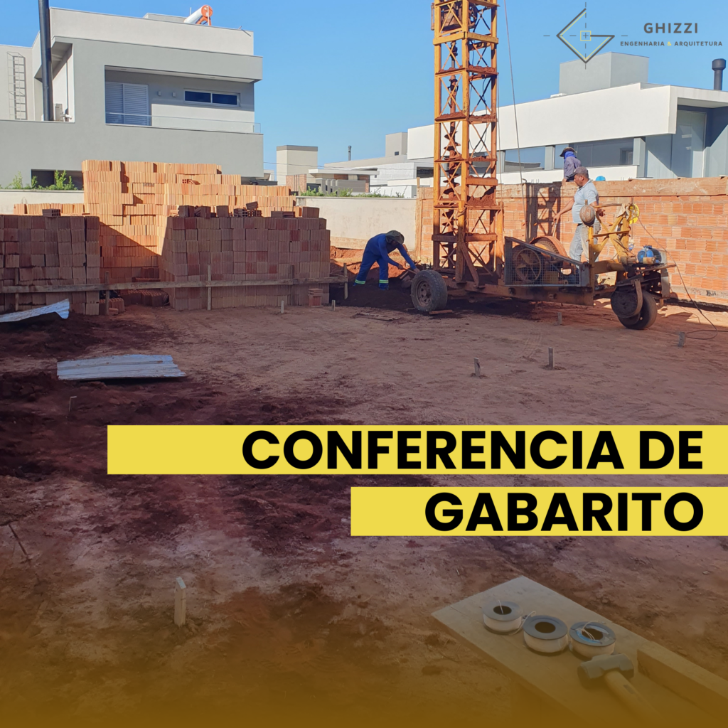 conferência do gabarito da obra conferência do gabarito da obra